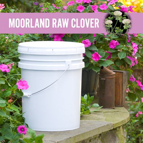 Moorland Raw Clover · 60 lb pail