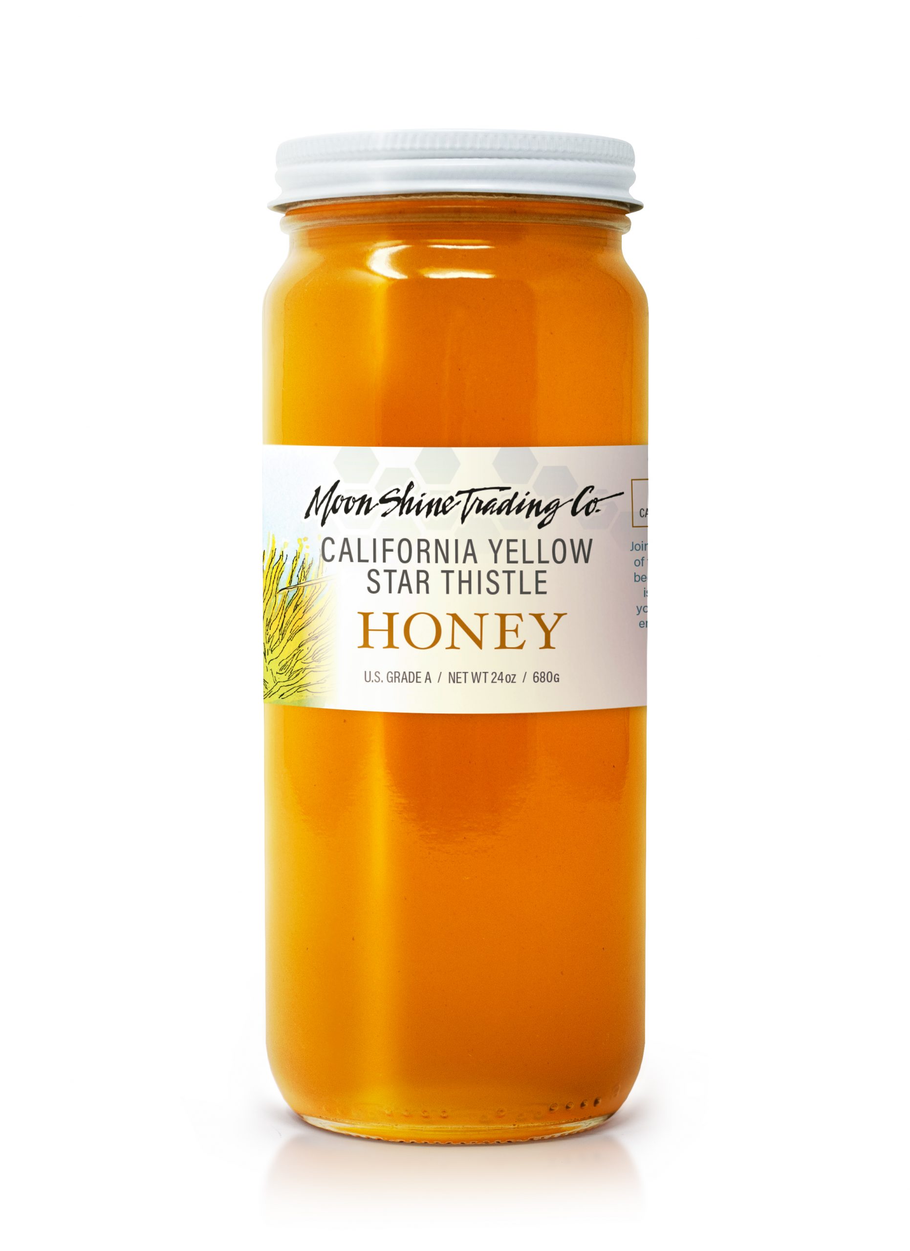 California Yellow Star Thistle Honey · Size: 24oz Honey