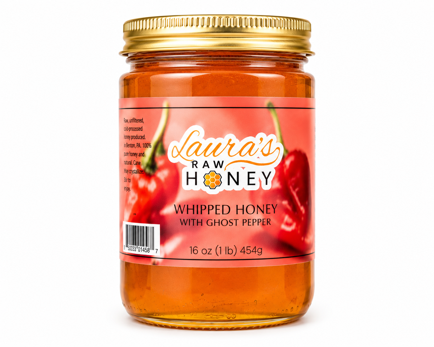 Ghost Pepper Whipped Honey · 6 lb.