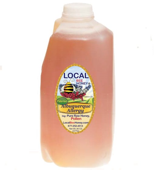 Albuquerque Allergy Honey · size: 80oz, city: Albuquerque