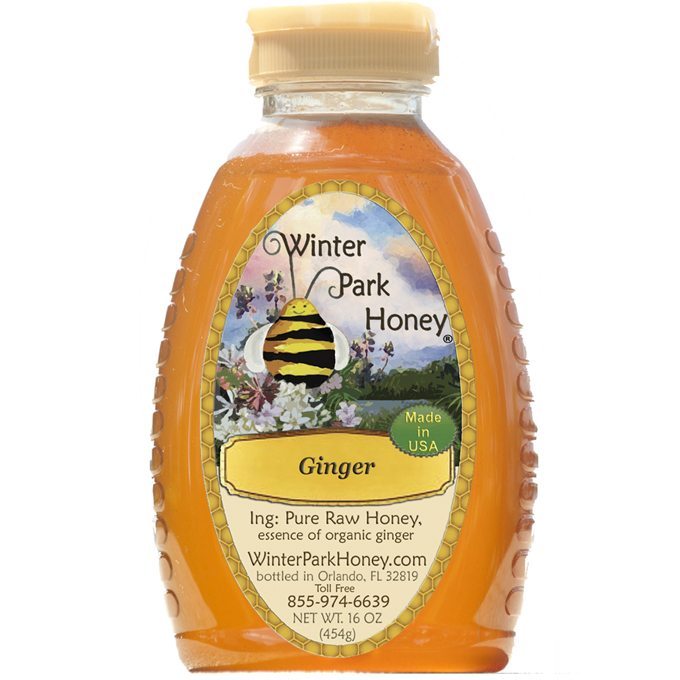 Ginger Honey (Digestion) · size: 16oz