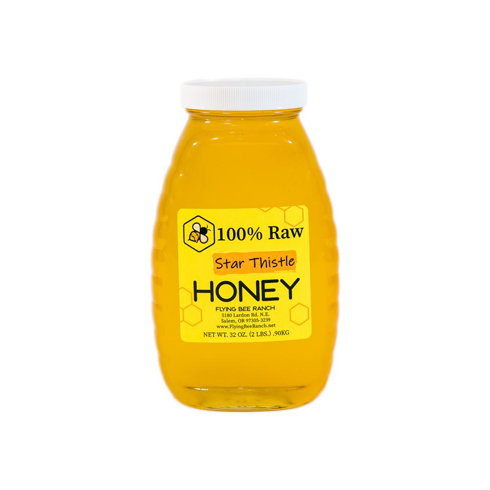 Star Thistle Honey · Sizes: 2 lbs. Bottle