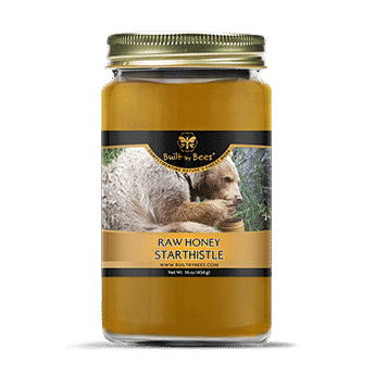 Raw Star Thistle Honey · Ingredients: 12 Oz