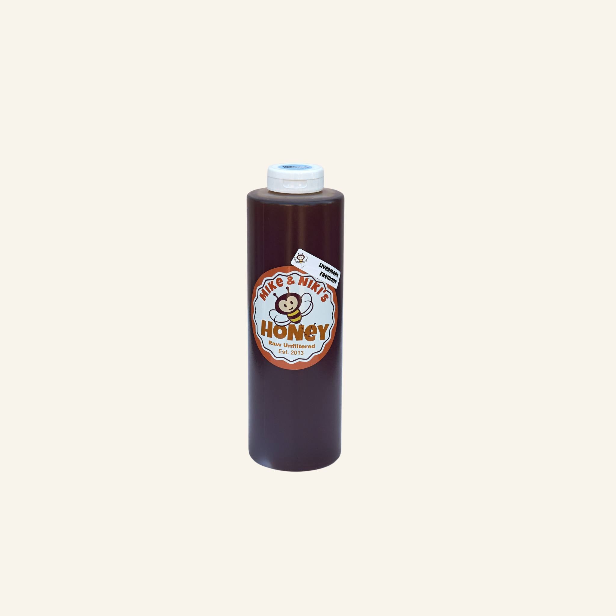 Livermore/Fremont Wildflower Honey Barista Squeeze-able Plastic