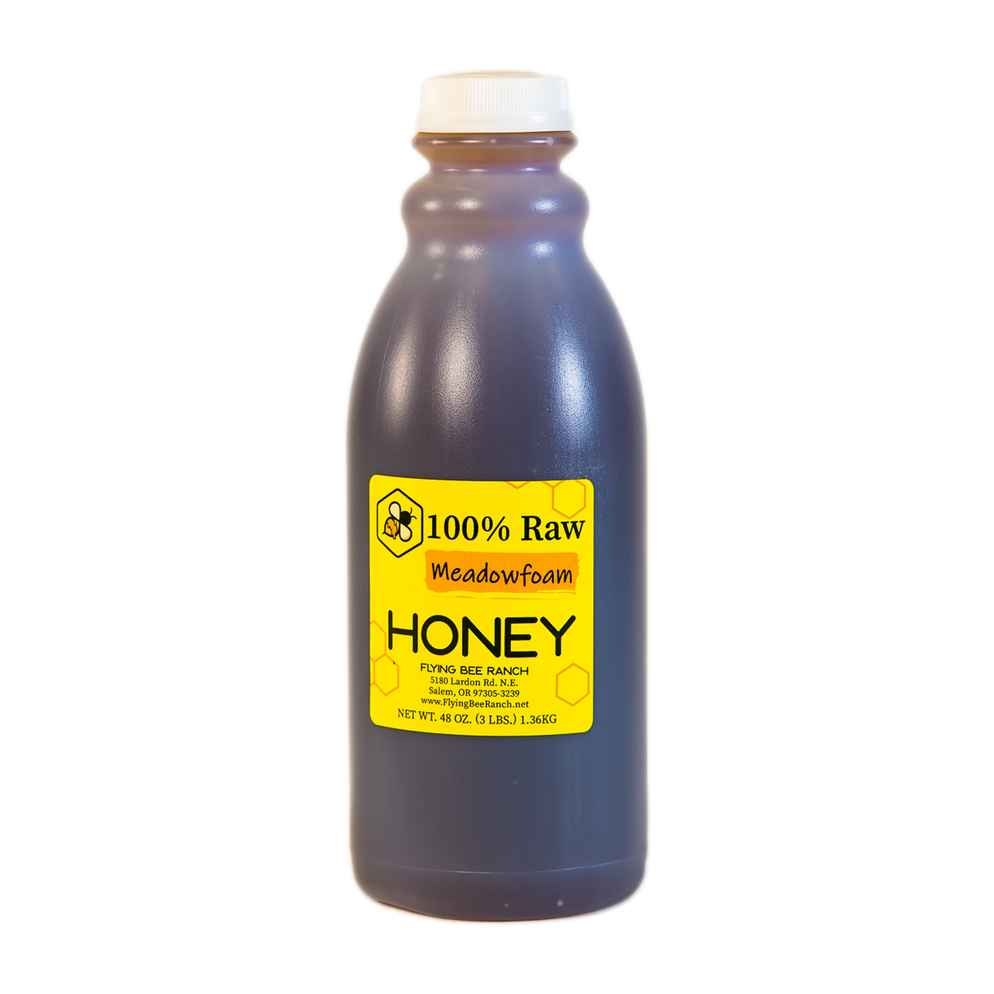 Meadowfoam Honey · Sizes: 3 lbs. Bottle