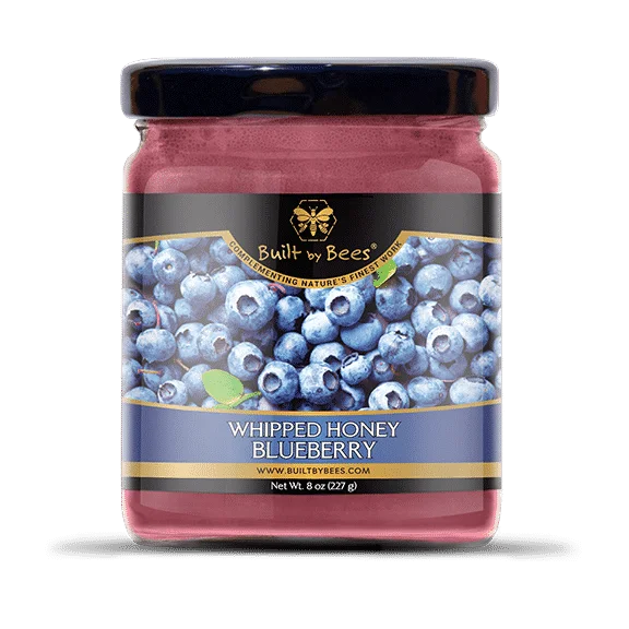 Blueberry Whipped Honey · Weight: 8 oz.