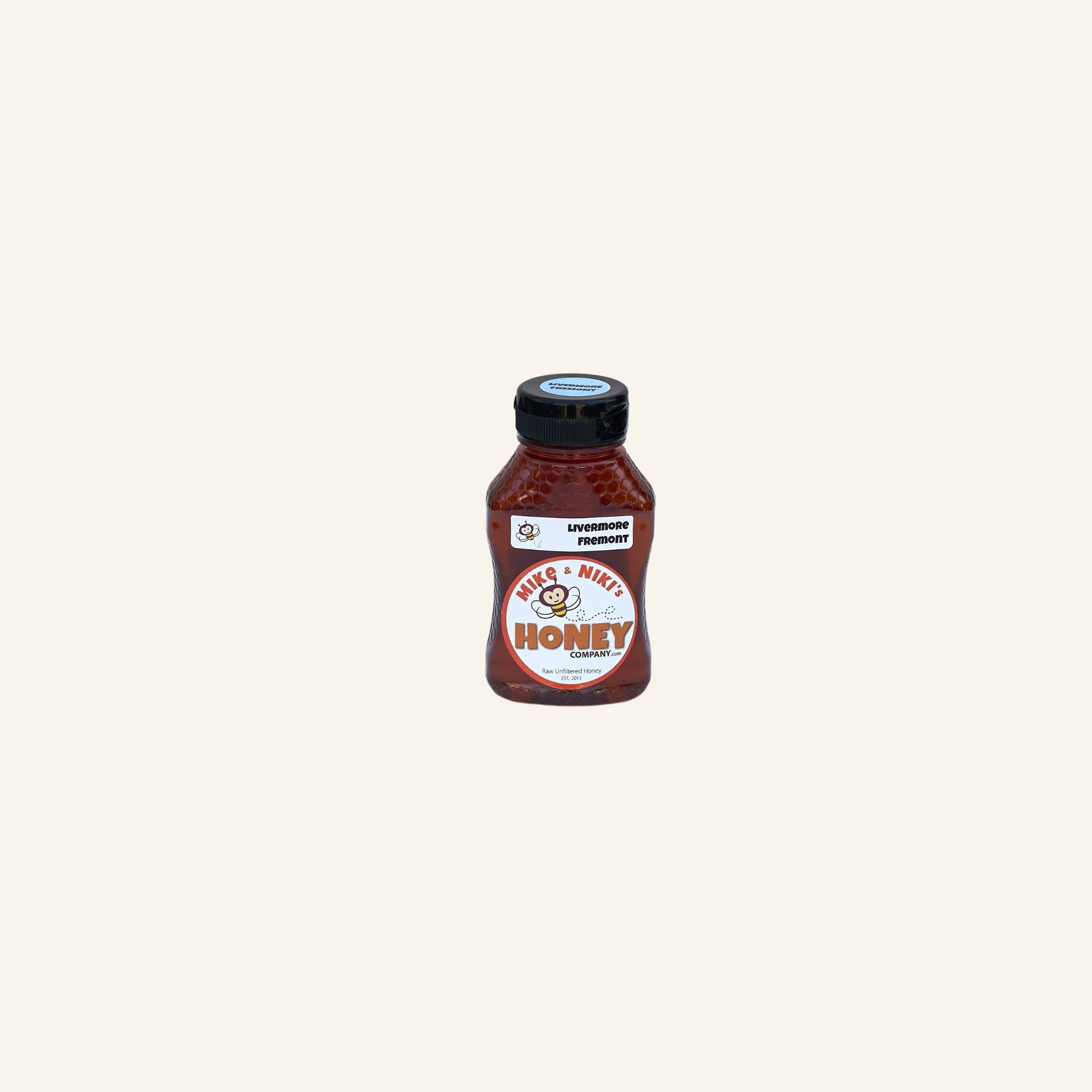 Livermore/Fremont Wildflower Honey - Med (8oz) Squeeze-able Plastic