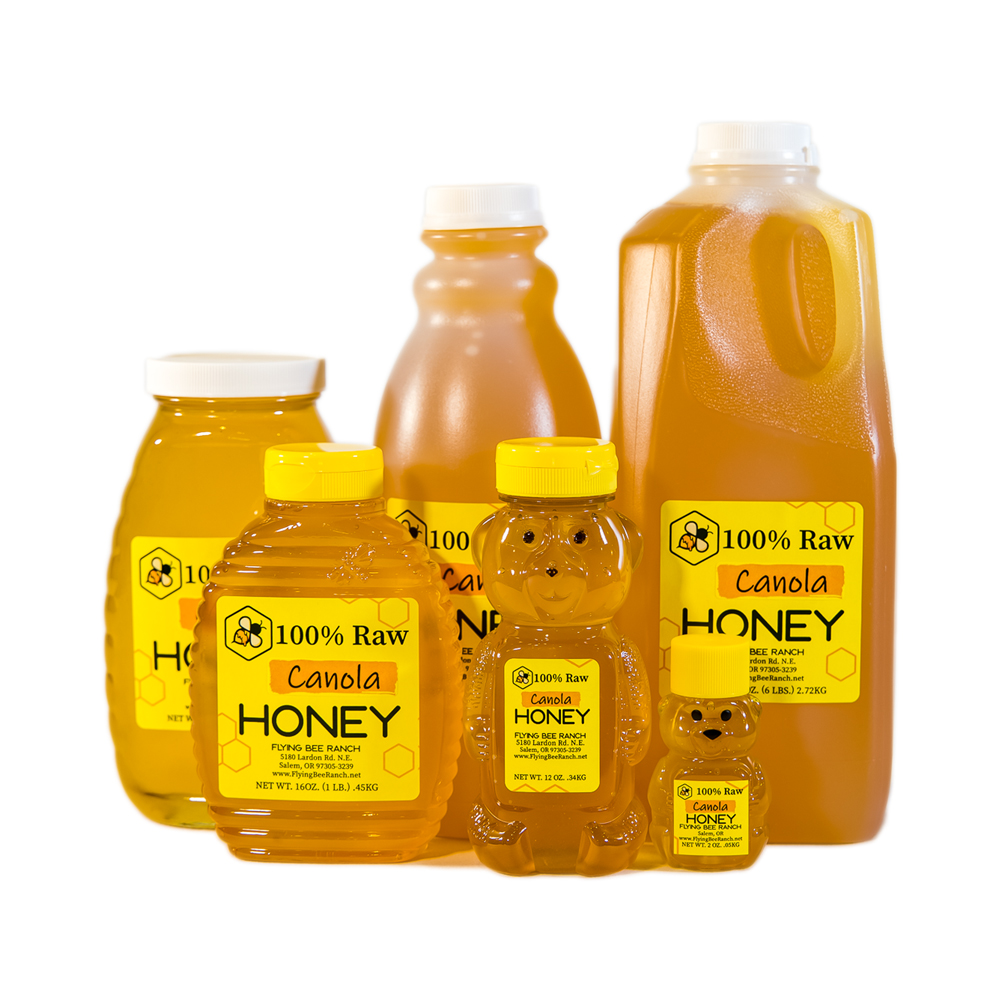 Canola Honey · Sizes: 23 lbs. Bucket