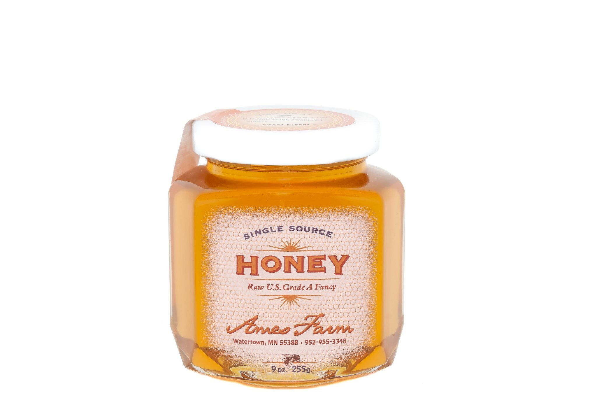 Raw Single Source Sweet Clover Honey · 9 oz / 2026