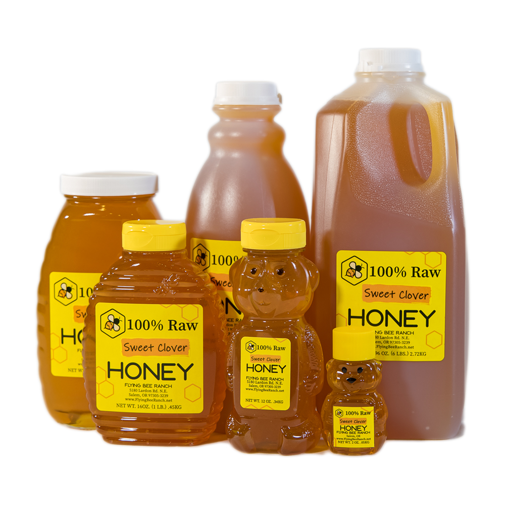 Sweet Clover Honey · Sizes: 23 lbs. Bucket