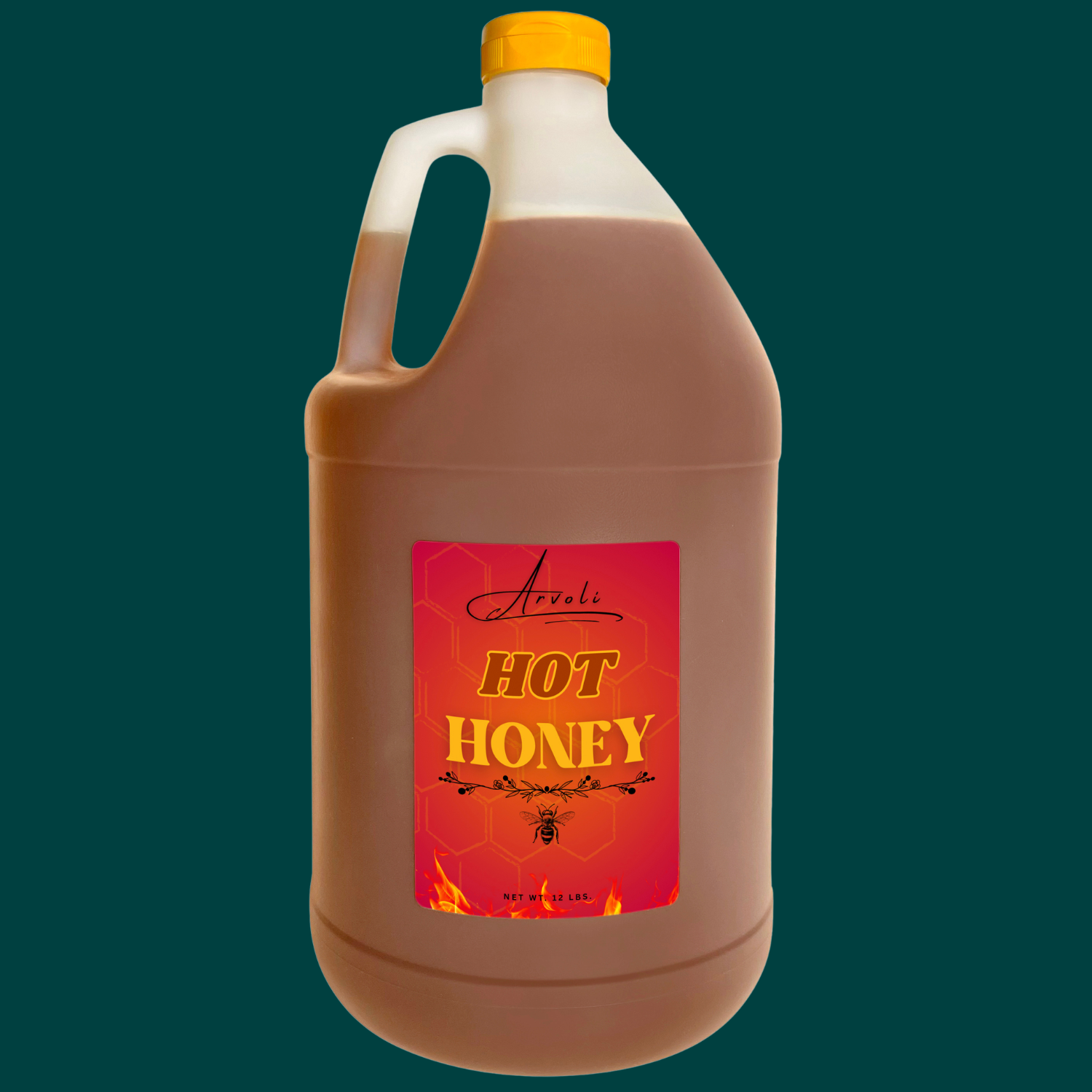 Hot Honey - One Gallon (12lb) Jug · Pack of 4