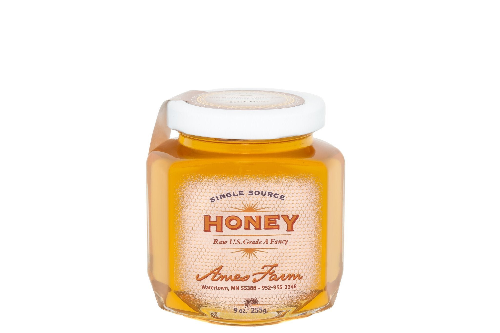 Raw Single Source Dutch Clover Honey · 9 oz / 2026