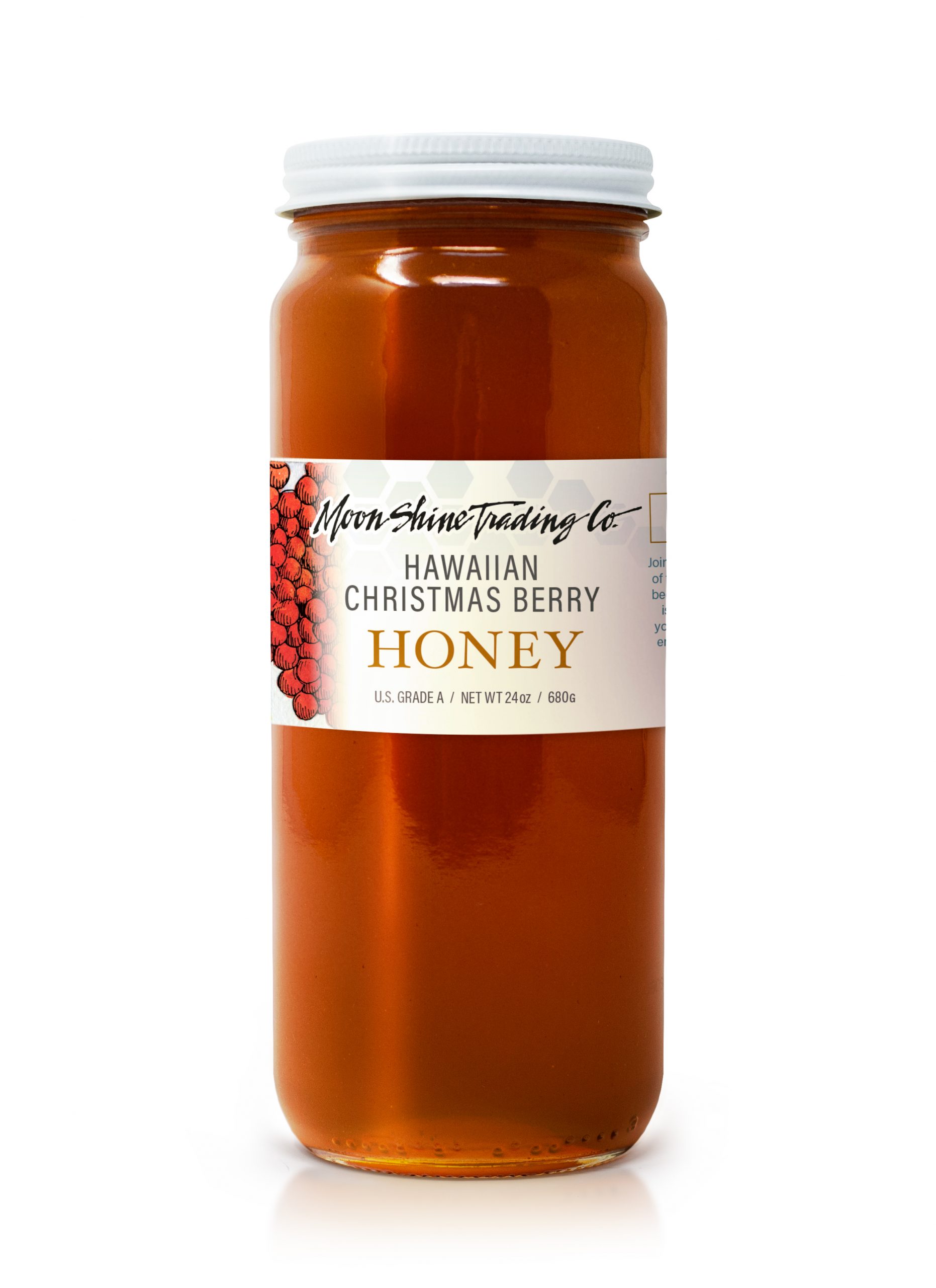 Hawaiian Christmas Berry Honey · Size: 24oz Honey