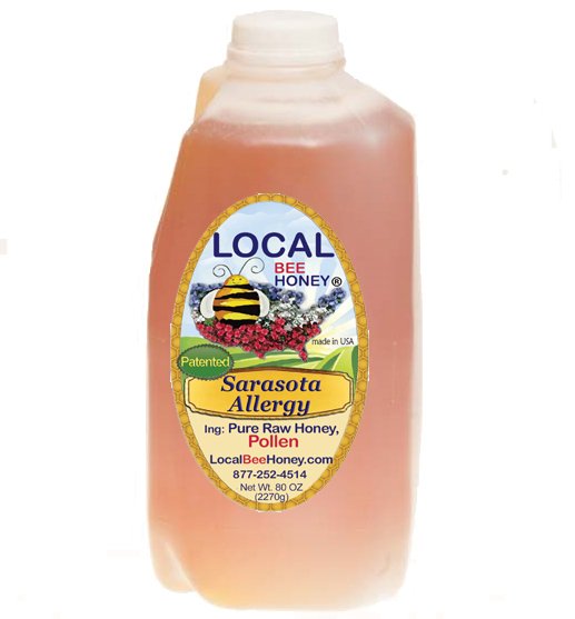 Sarasota Florida Local Honey · size: 80oz