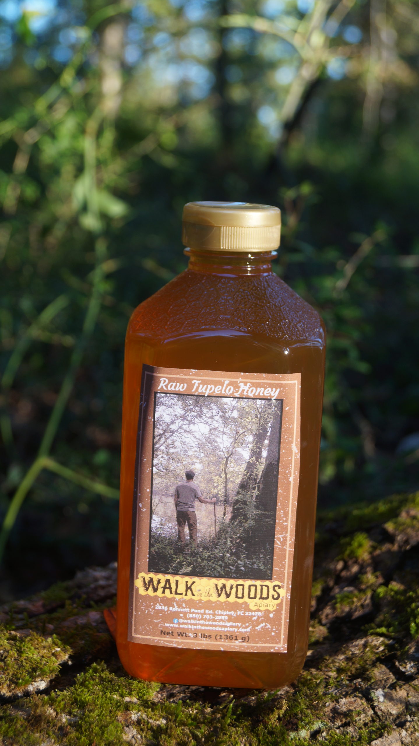 3lb Raw Tupelo Honey