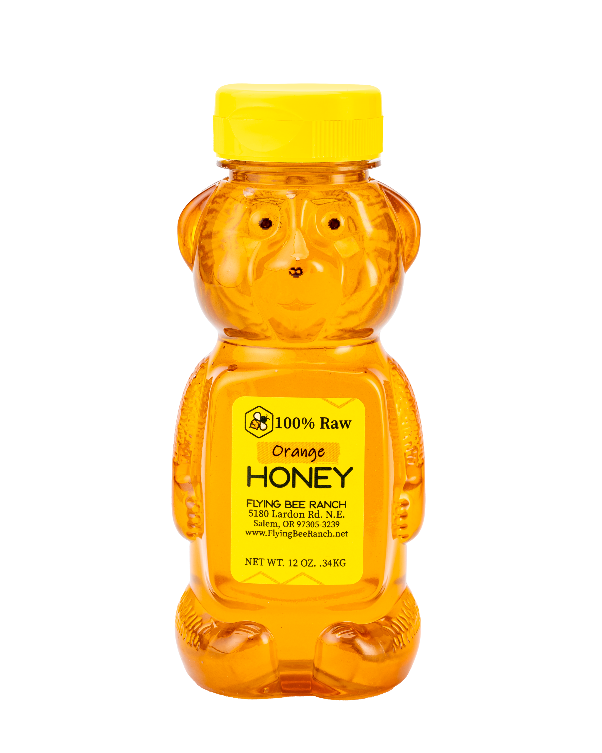 Orange Honey · Sizes: 12 oz. Bear