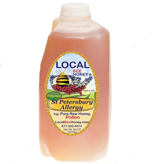 St. Petersburg Allergy Honey · size: 80oz