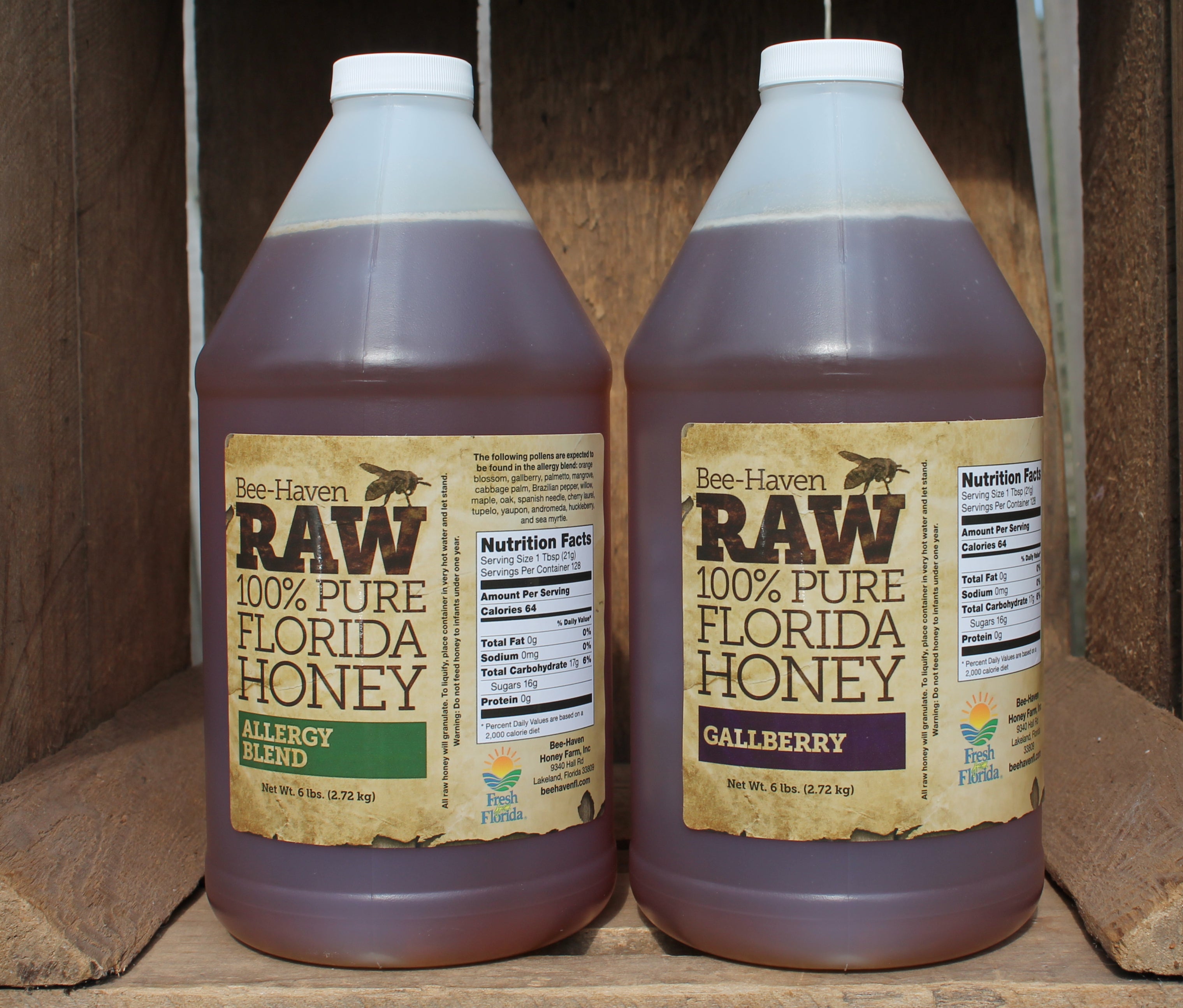 Allergy Blend & Gallberry 1/2 Gallon Jugs Combo