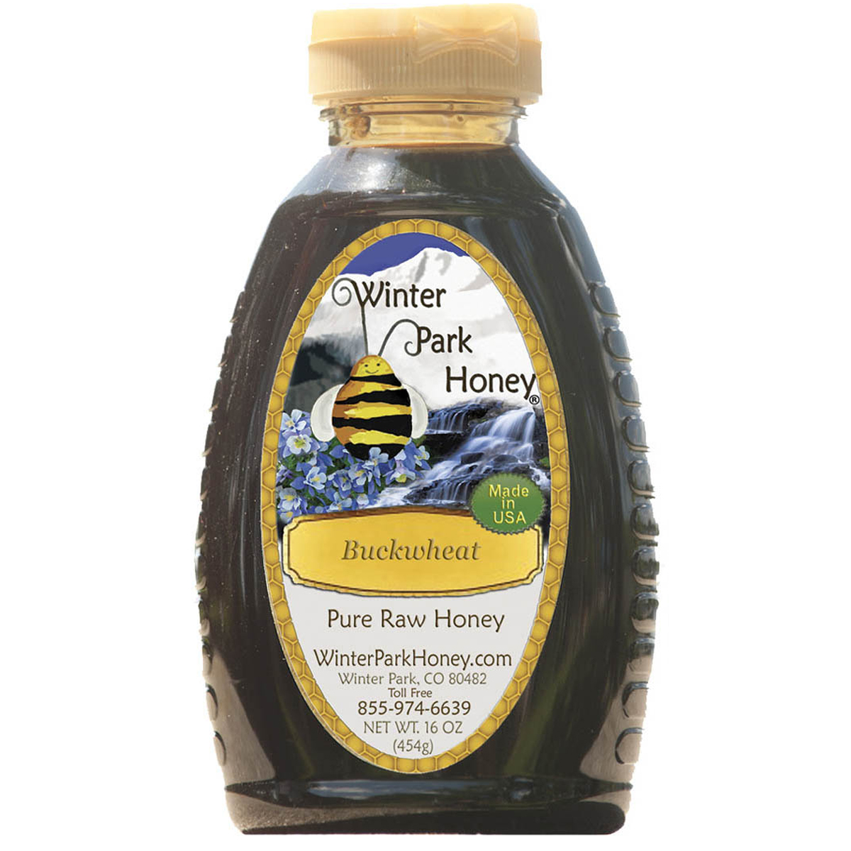 Buckwheat Honey – Kosher · size: 16oz