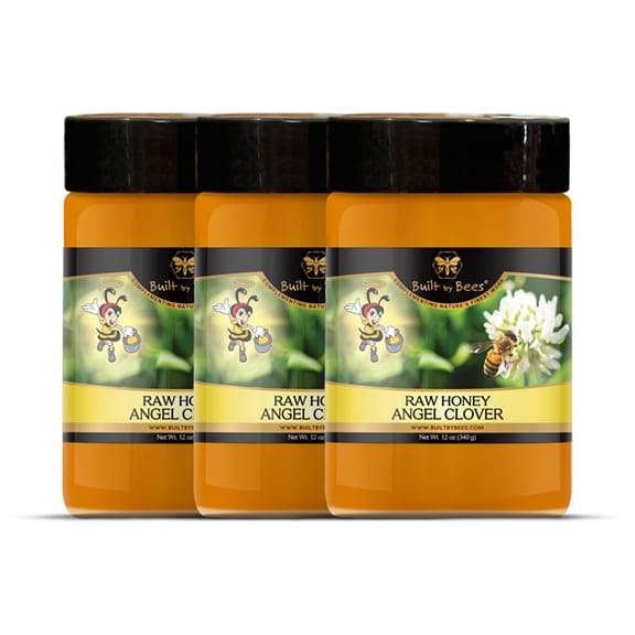 Angel Clover Honey · Weight: 12 oz. Three Pack