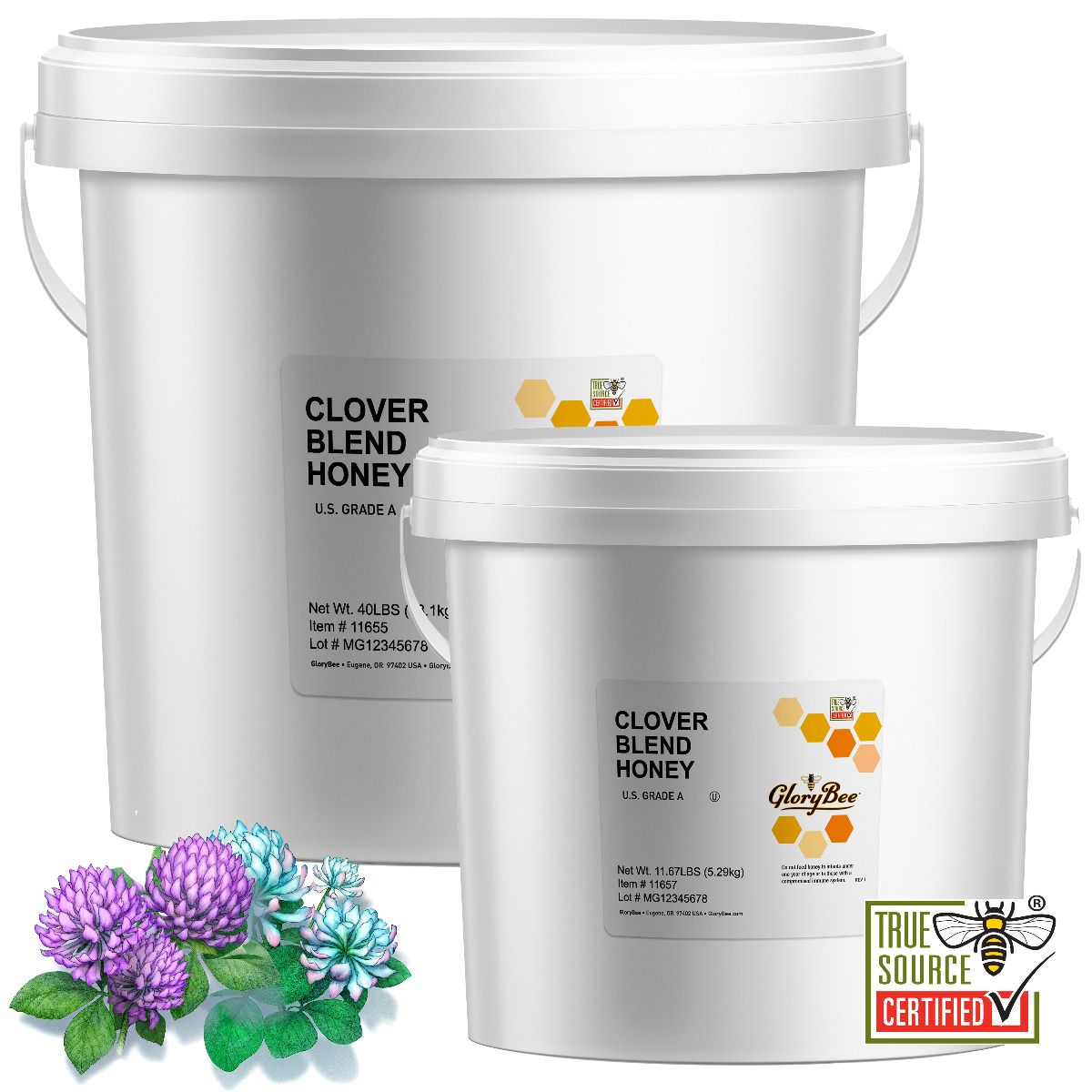 Clover Blend Honey · 40 Pound