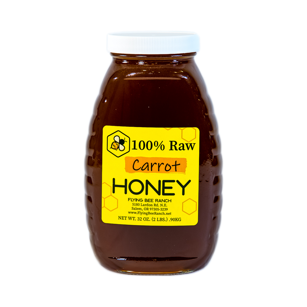 Carrot Honey · Sizes: 2 lbs. Bottle