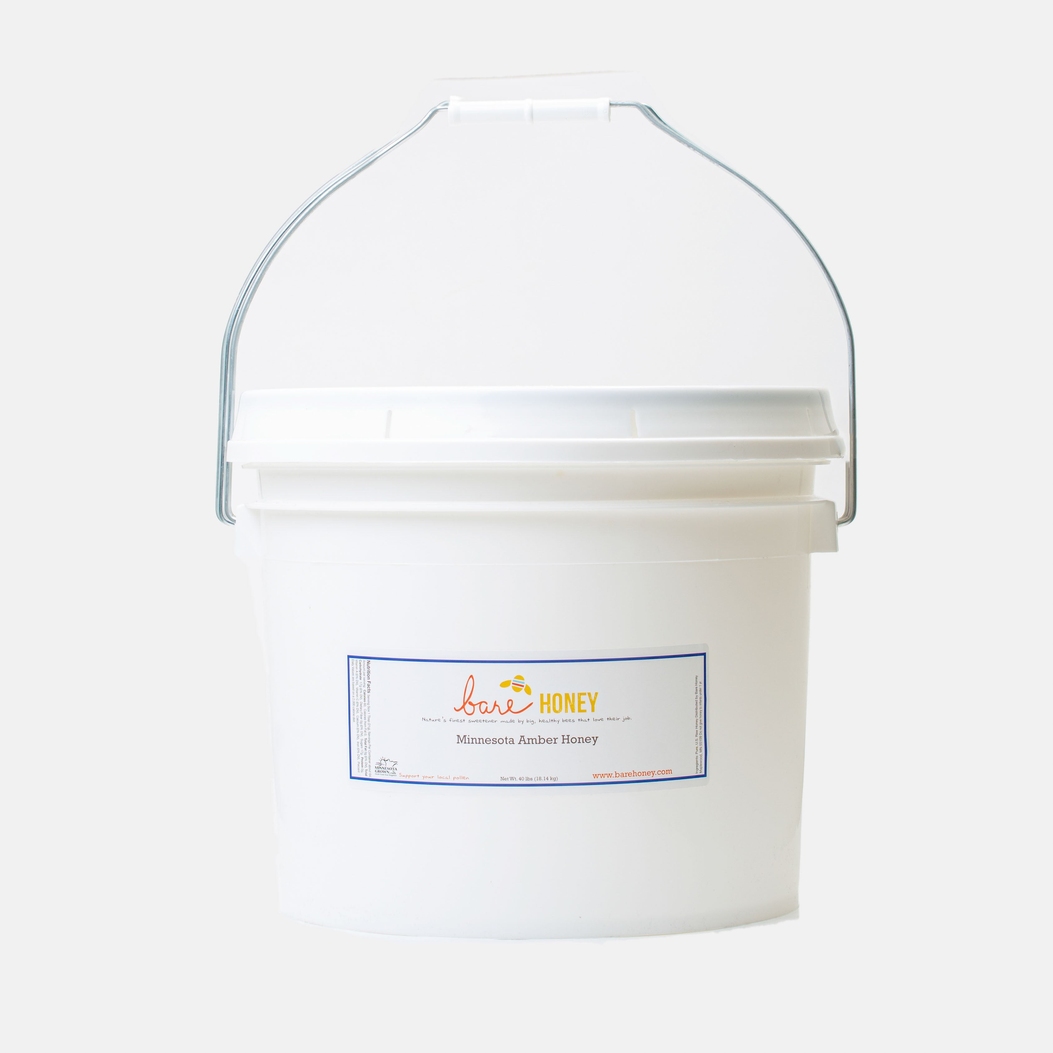 Bulk Minnesota Amber Honey, 40 lb Bucket