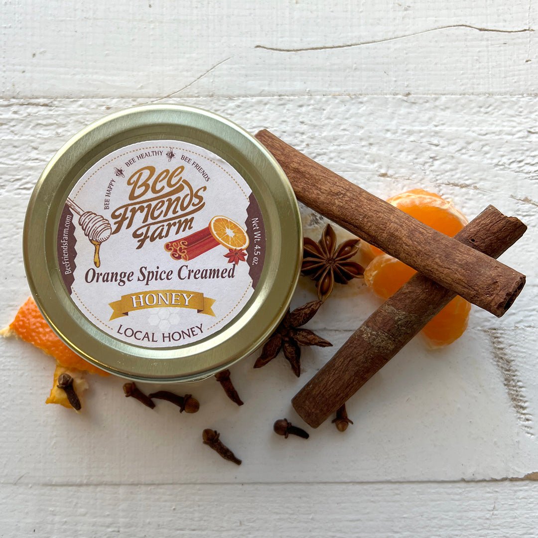 Orange Spice Creamed Honey