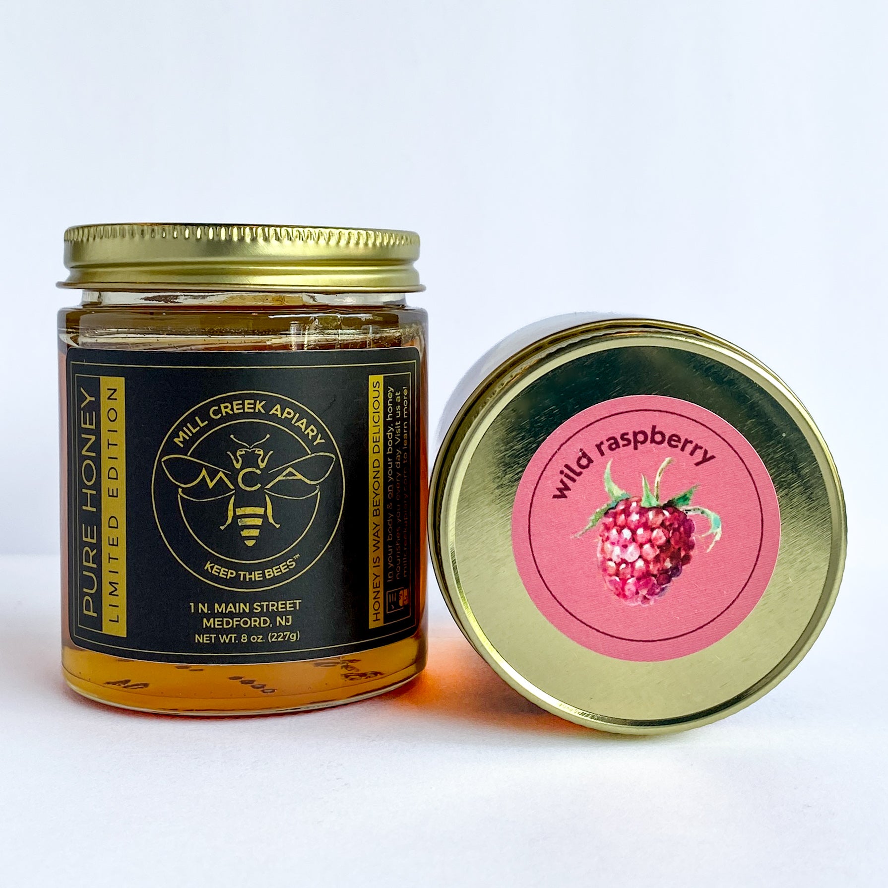 Wild Raspberry Honey 8oz.