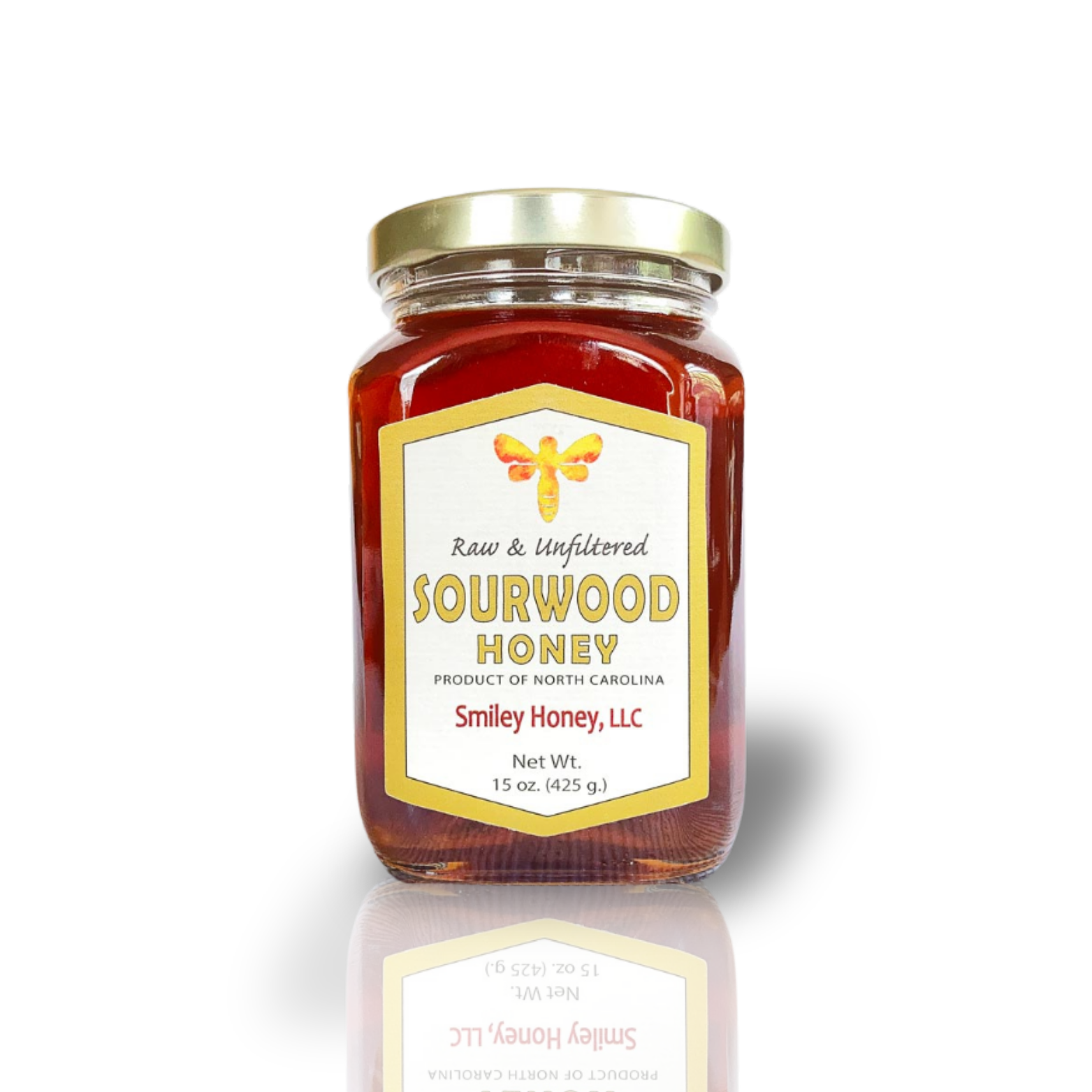 Sourwood Honey · 15 ounce glass