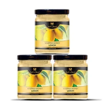 Gourmet Lemon Whipped Honey · Ingredients: 8 oz Three Pack