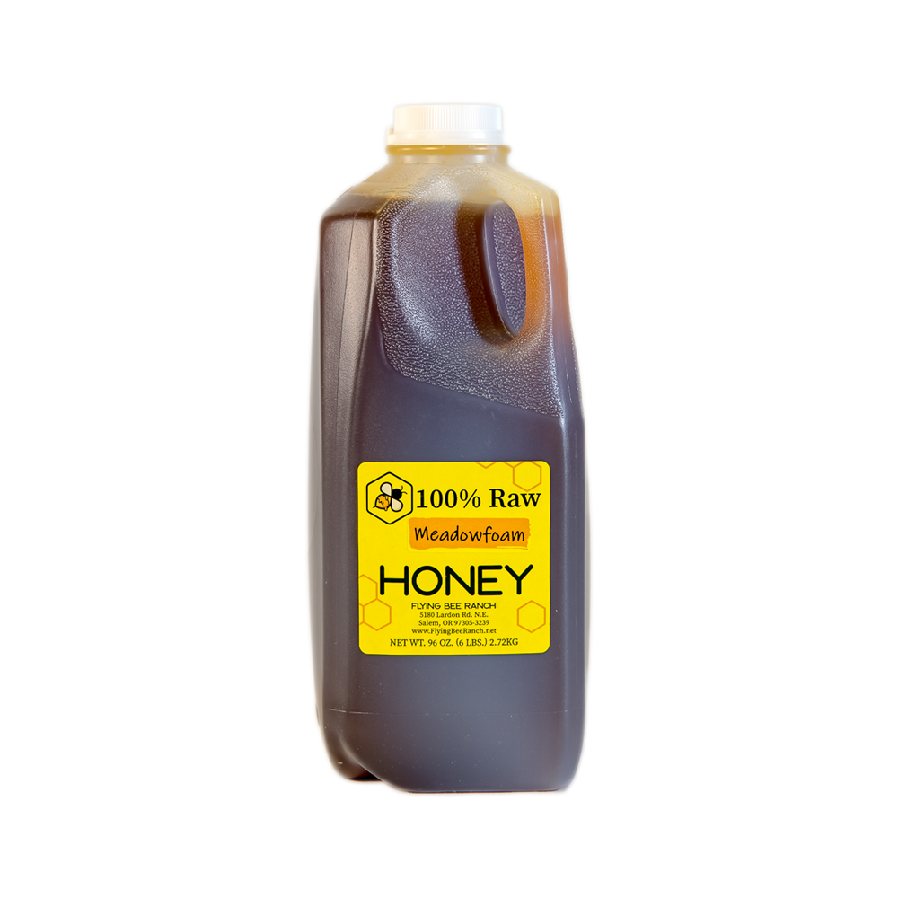Meadowfoam Honey · Sizes: 6 lbs. Jug